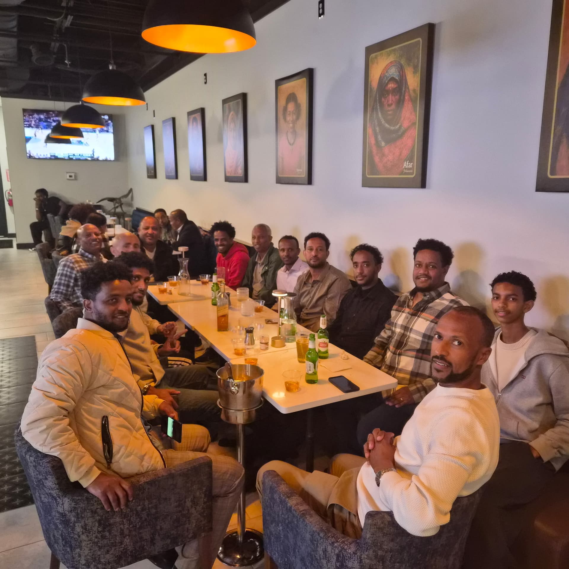 Private group event dining at Eri Star Cafe & Restaurant