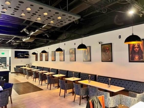 Private gathering space at Eri Star Cafe — intimate dining room
