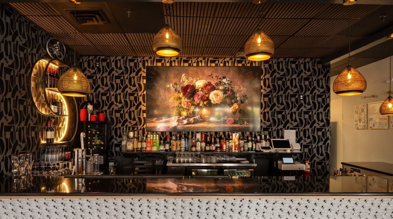Inside Eri Star Cafe & Restaurant — authentic Ethiopian and Eritrean dining in Silver Spring
